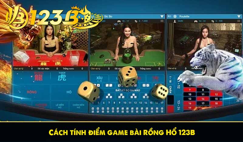 Cách tính điểm game bài Rồng Hổ 123B